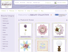 Tablet Screenshot of jubileecollection.com